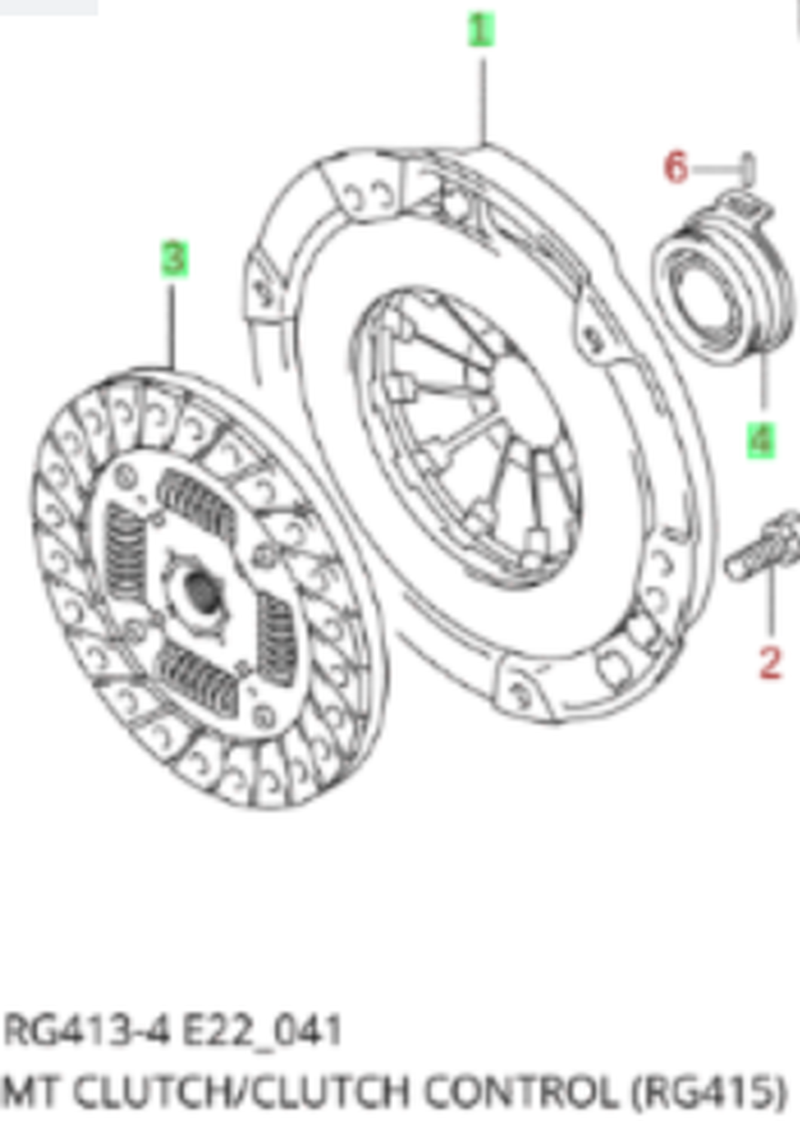 Ignis Sport 3 Piece Clutch Kit